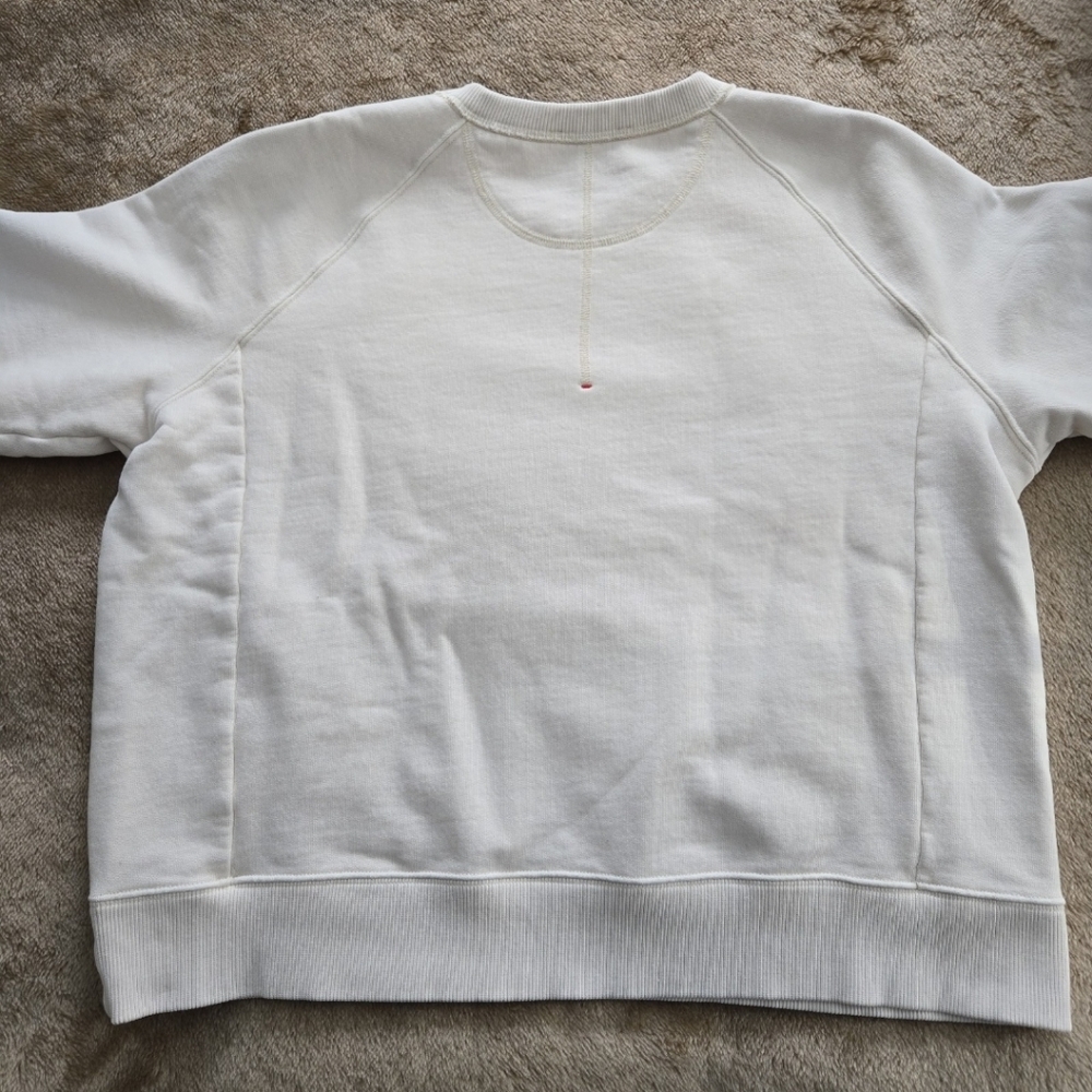 Madewell Crewneck Sweatshirt With Side Pockets M - Picture 9 of 12